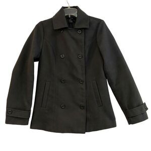 Forever 21 Women’s Gray Pea Coat Size Small